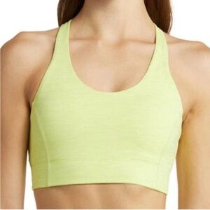 Outdoor Voices Doing Things Thrive Bra Margarita Racerback Yellow Sport Active